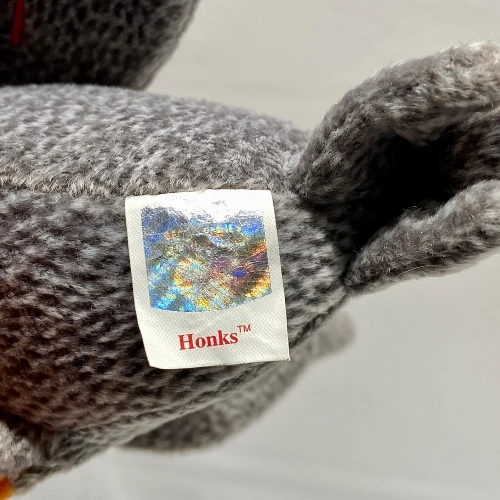 Vintage Ty Beanie Baby Honks Grey Goose 1999‎ Retired PE Pellets Rare (See Tags)